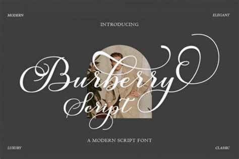 burberry logo fonts|burberry script font download.